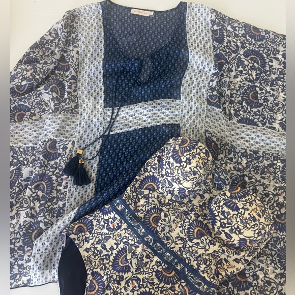 Tory Burch One Piece Swimsuit Size Medium And Cover Up - Picture 3 of 14